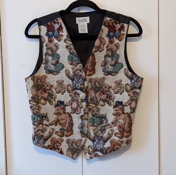 Tabi Teddy Bear Vest - Picture 3 of 6